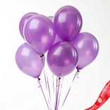 Маленькое фото 1: Композиция из 7 шаров с гелием, 30 см, вар.18
