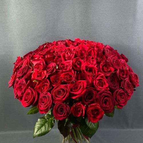 Фото флориста 5: Большой букет роз