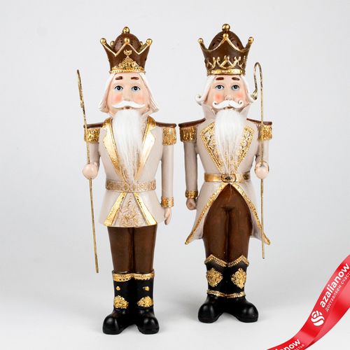 Сувенир «Щелкунчик» (полирезин), Н30,5х9,5х7см, в асс., коричневый