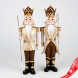 Маленькое фото 1: Сувенир «Щелкунчик» (полирезин), Н30,5х9,5х7см, в асс., коричневый