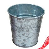 Маленькое фото 4: Кашпо «Витаж» (металл), 14х12,5х14см, цв. в асс.