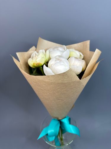Фото флориста 5: Серебристые пионы