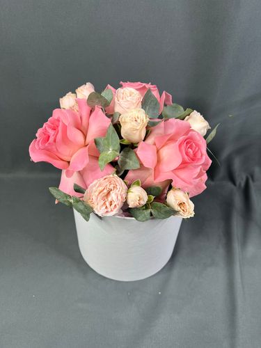 Фото флориста 6: Розы в коробках