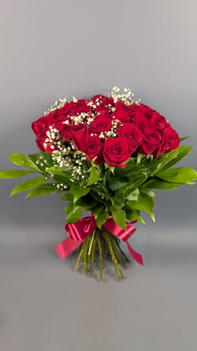 Фото флориста 1: Монобукеты из роз