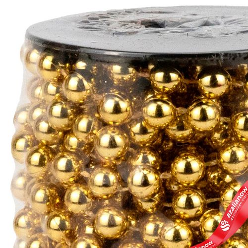 Фото 4: Гирлянда «Бусы» в катушке, 5мх8мм, золотой