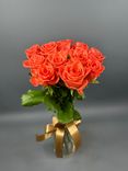 Фото флориста 6: 11 коралловых роз 60 см, Россия