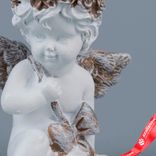 Маленькое фото 4: Сувенир «Ангел» (полирезин), H6,5х6х5см, белый