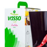 Маленькое фото 2: Горшок (Кашпо) с автополивом «Kalika Perfo», пластик, D15,5x26,5см, темно-коричневый