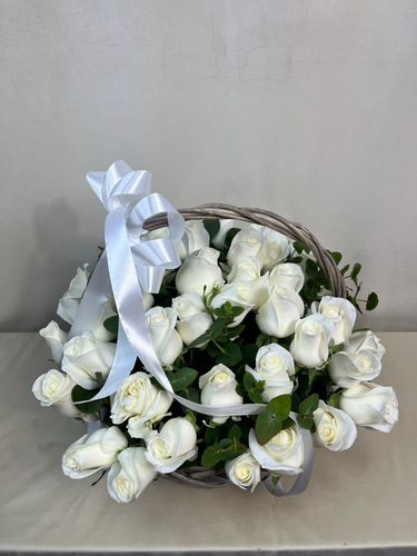 Фото флориста 1: Цветочные корзины
