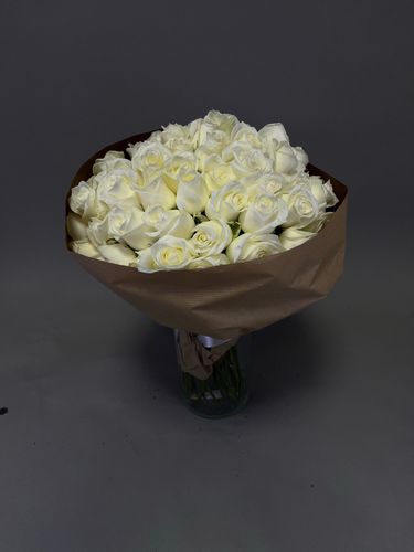 Фото флориста 3: 51 белая роза