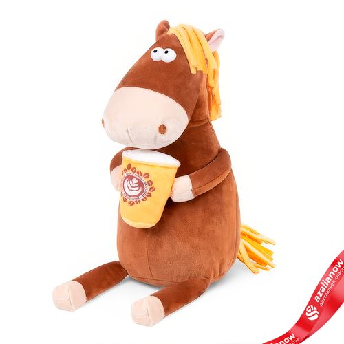 Игрушка м/н «Коняш Кофемэн», 22см, коричневый