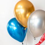 Маленькое фото 2: Композиция из 3 шаров с гелием, 30 см, вар.4