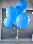 Фото флориста 4: Шар с гелием, 30 см, нежно-голубой, макарунс