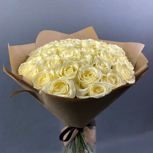 Фото флориста 1: Белые розы