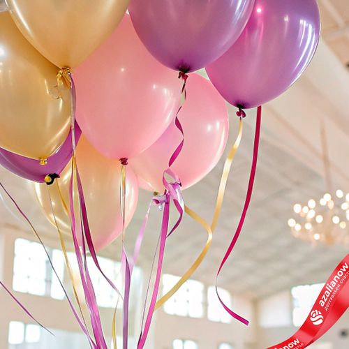 Фото 3: Композиция из 8 шаров с гелием «Праздник с шарами», вар. 2