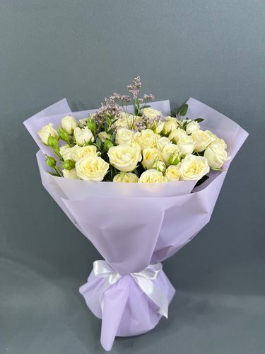 Фото флориста 1: Кустовые розы