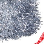 Маленькое фото 5: Гирлянда «Мишура» (пластик), 10м, серебряный