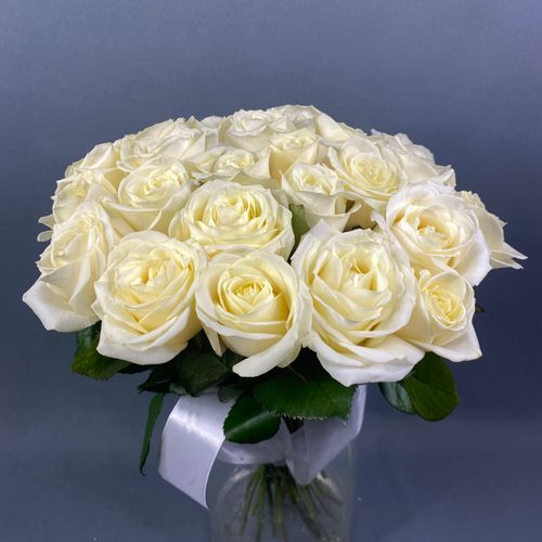 Фото флориста 2: Белые розы