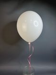 Фото флориста 4: Шар с гелием, 30 см, белый, пастель