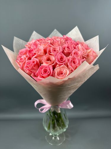 Фото флориста 4: Розовые розы