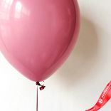 Маленькое фото 4: Шар с гелием темно-розовый, 30см