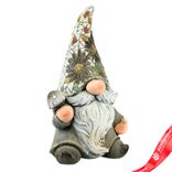 Маленькое фото 2: Сувенир «Гном»(керамика), H46x26х18см, серый