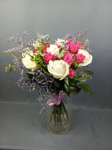Фото флориста 1: Розы в вазе