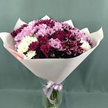 Фото флориста 1: Букет из 25 кустовых хризантем микс