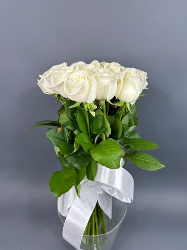 Фото флориста 4: Белые розы