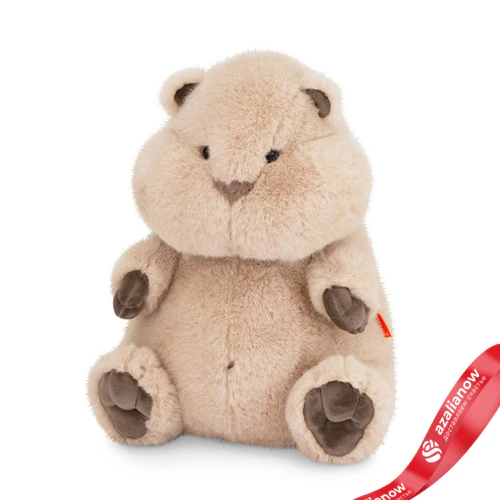 Игрушка м/н Хомяк, 32см, кремовый