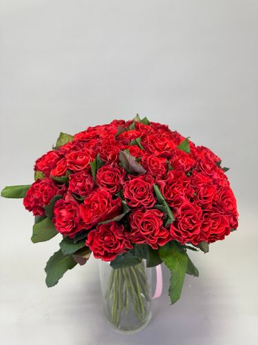 Фото флориста 1: 51 роза