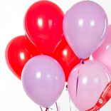 Маленькое фото 2: Композиция из 7 шаров с гелием, 30 см, вар. 21