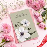 Маленькое фото 2: Открытка «С Любовью (цветы)», 10х15 см