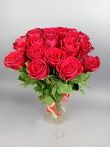 Фото флориста 1: 23 красные розы 40 см, Россия