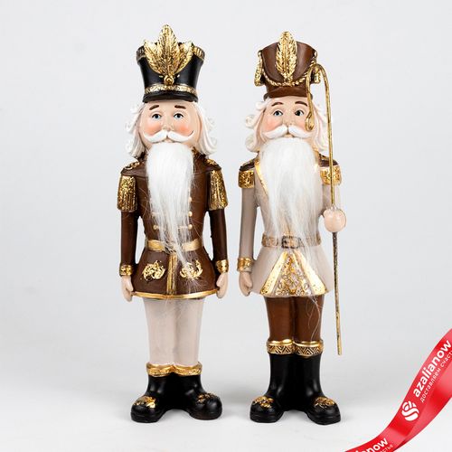 Сувенир «Щелкунчик» (полирезин), Н22х6,5х5,5см, в асс., коричневый