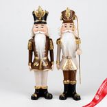 Маленькое фото 1: Сувенир «Щелкунчик» (полирезин), Н22х6,5х5,5см, в асс., коричневый