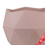 Маленькое фото 5: Кашпо «Топаз» (пластик), D22xH15см, 2,5л, розовый
