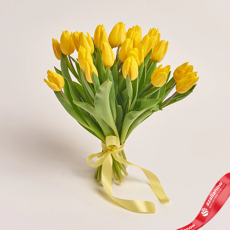 Фото 3: Акция! 25 тюльпанов любого цвета на выбор. Сервис доставки цветов AzaliaNow