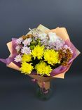 Фото флориста 3: Акция! Букет из 5 видов хризантем «Бархат осени»