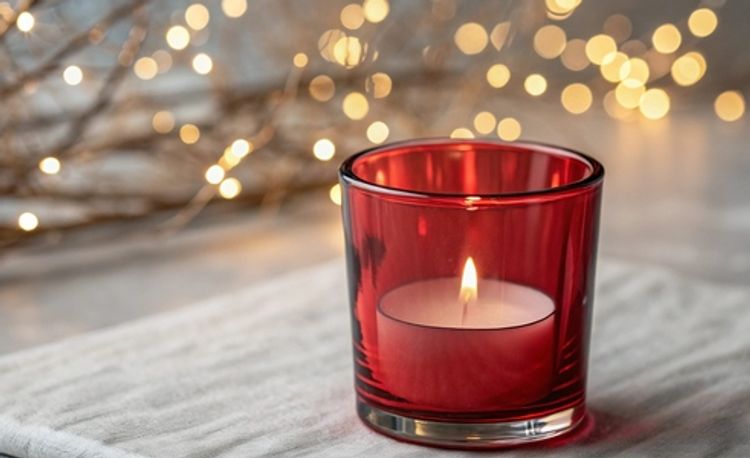 Подсвечник стакан из стекла Подсвечник стакан из стекла