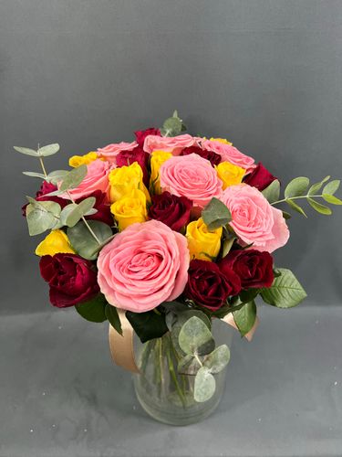Фото флориста 3: Розы микс