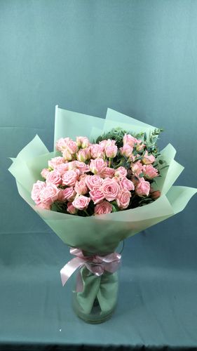 Фото флориста 5: Розовые розы