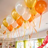 Маленькое фото 1: Композиция из 20 шаров с гелием «День рождения»