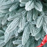 Маленькое фото 5: Ель искусственная заснеженная «Cамарская» (PE), 2,1м, белый