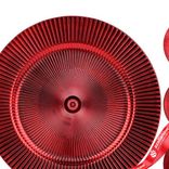 Маленькое фото 2: Поднос (пластик), D33см, в асс., красный