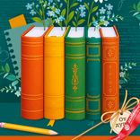 Маленькое фото 3: Открытка «Любимому учителю с благодарностью (книги)», 12,2×18,2 см