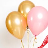 Маленькое фото 2: Композиция из 3 шаров с гелием, 30 см, вар.11