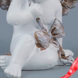 Маленькое фото 5: Сувенир «Ангел» (полирезин), H6,5х6х5см, белый