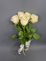 Фото флориста 1: Роза белая, Кения, 40см