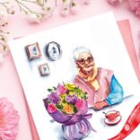Маленькое фото 3: Открытка «Любимая Бабушка», 10х15 см